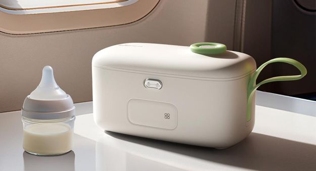 小熊便携消毒盒：拎包随行，无线消毒零负担