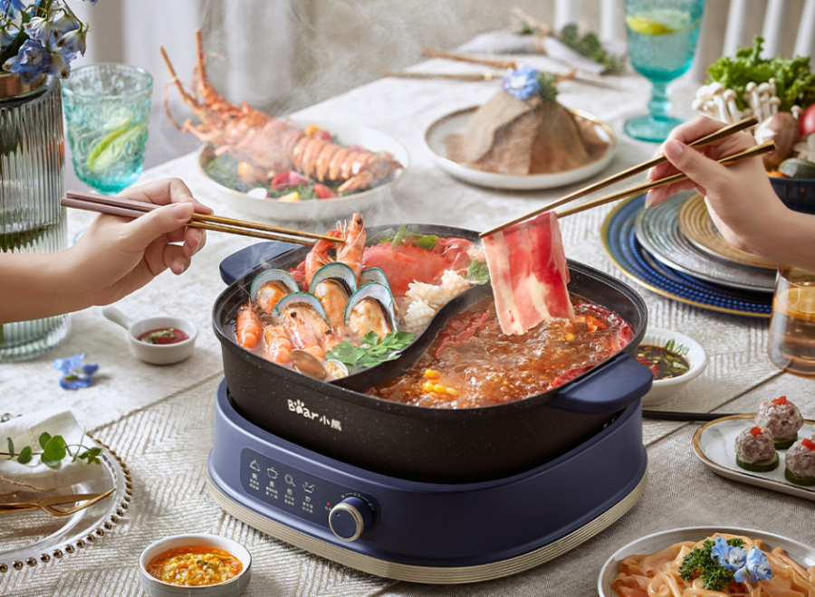 小熊电器电火锅